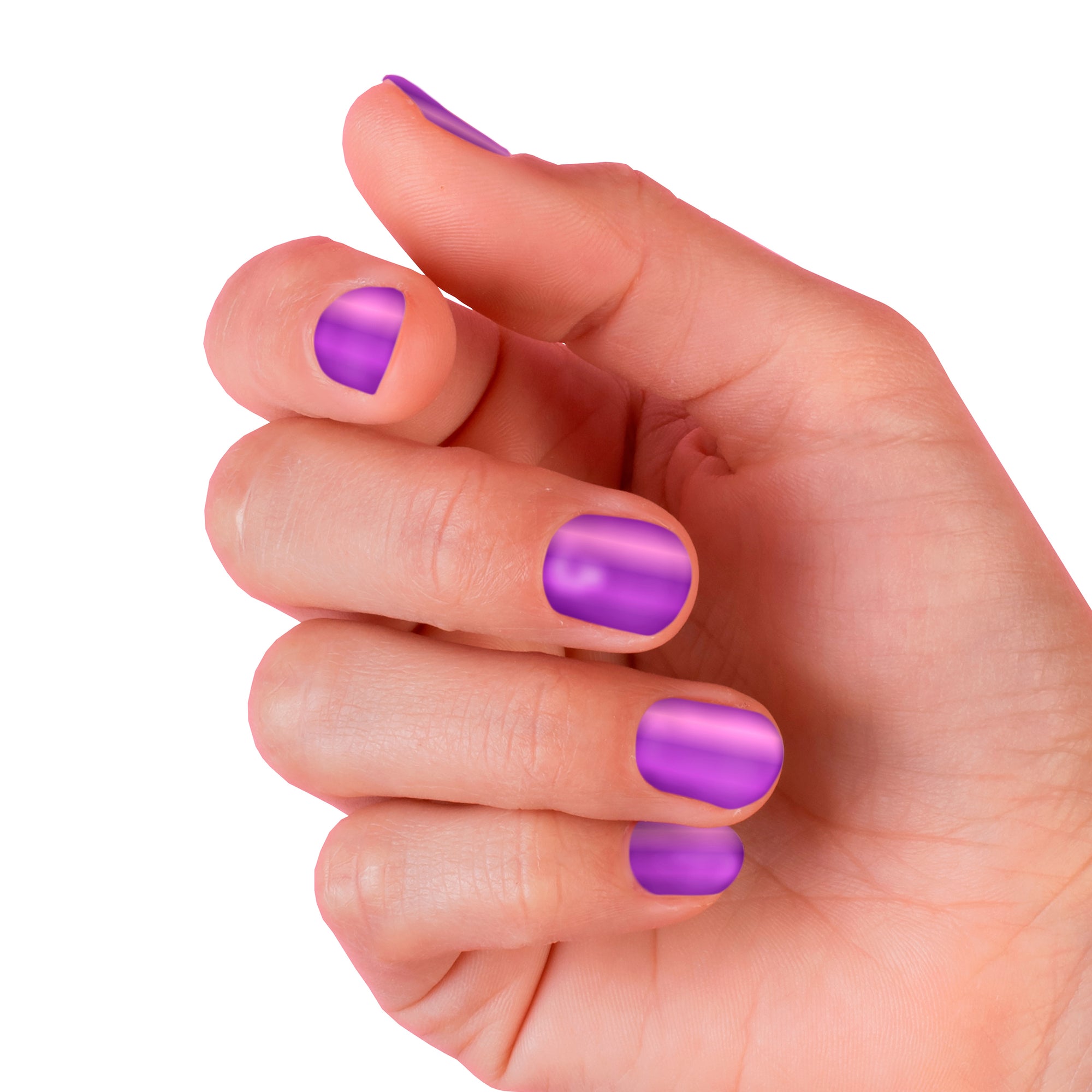 Imperial Shimmer Purple - Premium Nail Wraps